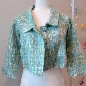 The limited cropped tweed jacket